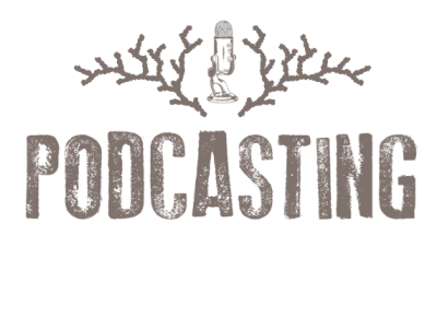 Logo podcasting in ;t wild